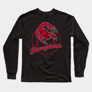 Scorpions Baseball Logo Long Sleeve T-Shirt